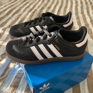 Adidas Kids Samba OG Black and White Sneakers
